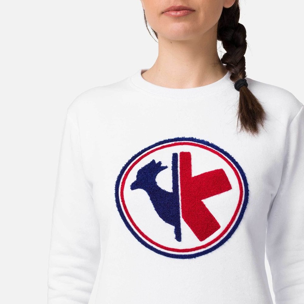 NWT ROSSIGNOL W ASTERISK SWEAT SKI SWEATSHIRT - Picture 2 of 16